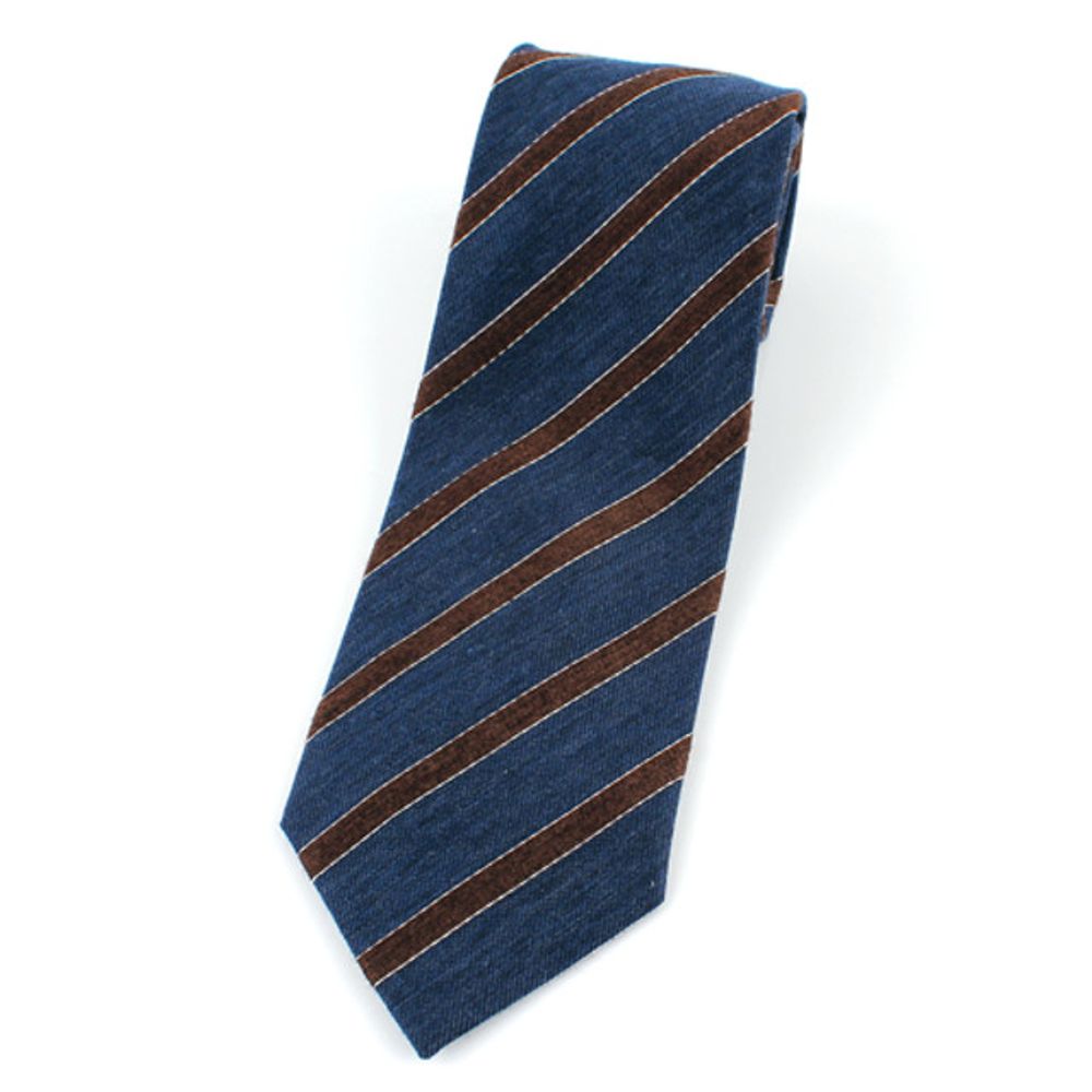 [MAESIO] KSK2570 Wool Silk Striped Necktie 8.5cm _ Men's Ties Formal Business, Ties for Men, Prom Wedding Party, All Made in Korea